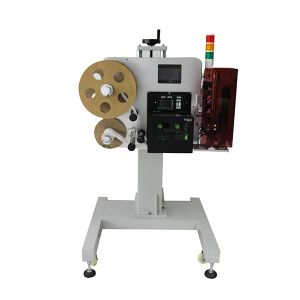 Restaurant Labeling Applicator Machine Landing Flat Floor Type with Simplified