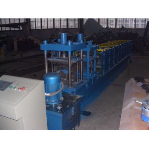 3KW Hydraulic Power Metal Roofing Ridge Caps Roll Forming Machine with Cutting