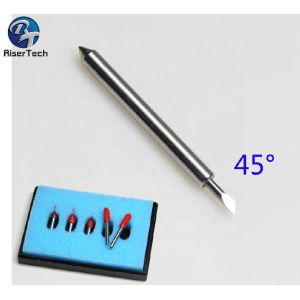 Quality Polished Roland Cutting Carbide Plotter Blades 100% Virgin Tungsten Carbide for sale