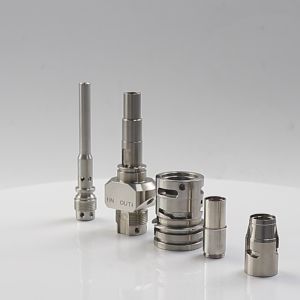 Silver High Precision CNC Machining Parts Anodizing CNC Turning Milling Parts