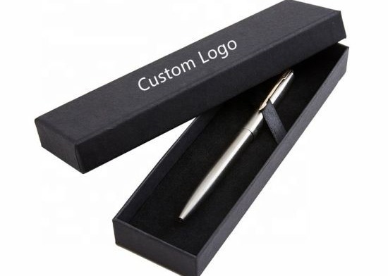Buy Custom Logo Matte Lamination Pen Packaging Box With Songe Insert at wholesale prices