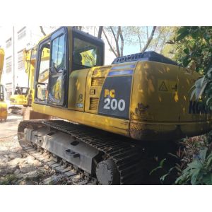 Original Japan 20 Ton Excavator PC200-8 with 1 Year Warranty Free Spare Parts,