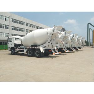 Second-Hand Construction Concrete Mixer Truck With Core Engine Component