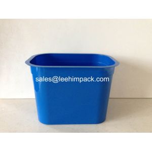 800ml Rectangular Polypropylene Dairy Bucket For Multi-use Purpose