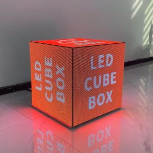 ODM Indoor Creative LED Display Magic Cube Box 5 Face Screen