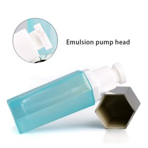 Spray Cap 110ml Hexagonal Glass Cosmetic Bottle Set