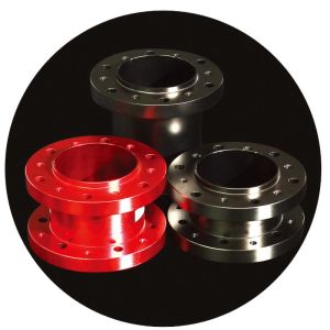 50mm Black Aluminum Steering Wheel Adapter / Universal Steering Wheel Hub