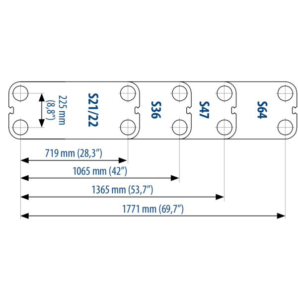 Sondex S47 S47A Heat Exchanger Seals For Milk Juice Industry