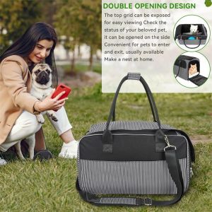 Airline Approved Breathable Mesh Custom Travel Backpack Puppy Cat Dog Travel Pet