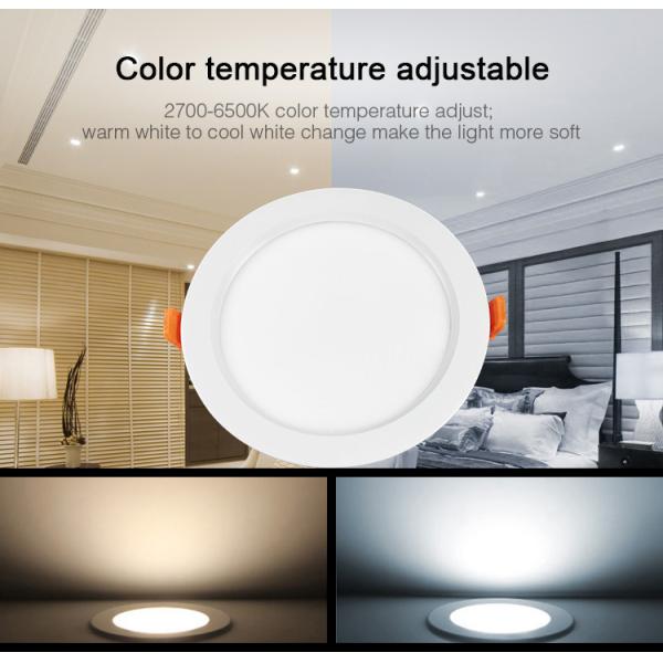 Milight Wifi IP65 Waterproof 15W RGB+CCT LED Downlight 2.4G RGB and CCT adjustable 3000k to 6000k LED Ceiling light