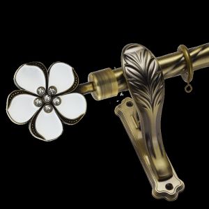 Plum Blossom Set Double Tube Pipe Curtain Rods