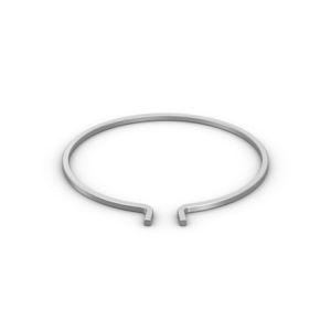 OEM ODM Carbon Steel 0.9mm Round Wire Circlips