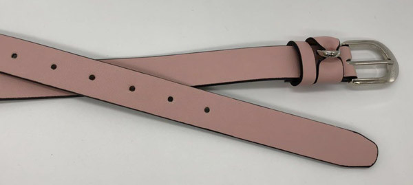 PU Women'S Fashion Leather Belts 2.2cm Width With Zinc Alloy Buckle