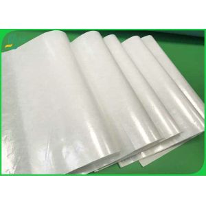 Moisture - Proof 1020mm 40gsm+10gsm PE Coated Paper Roll For Packing Sugar
