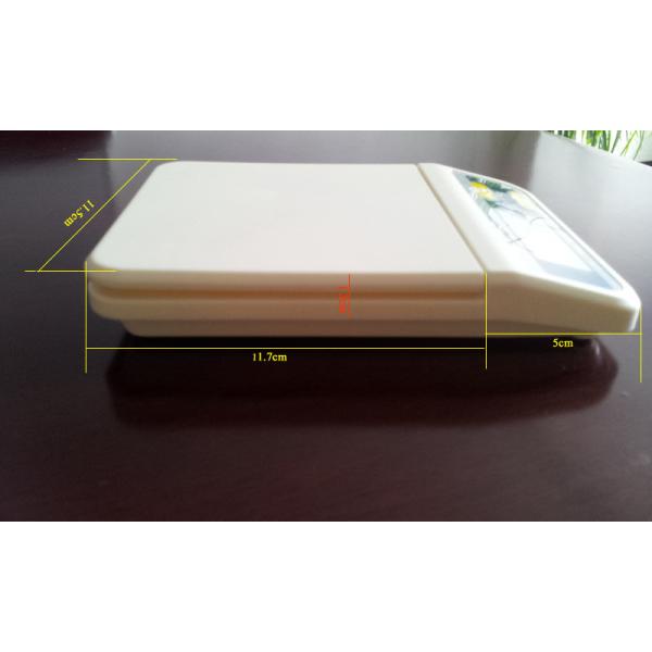 ABS Plastic Food Measuring Scale Low Battery Indication For Kitchen Use