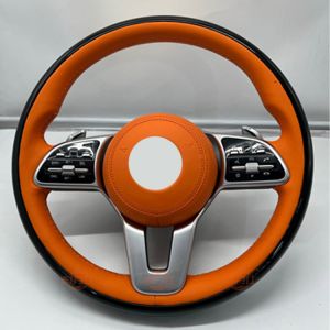 Mer-cedes-be-nz GLE350GLE 400GLE450GLE320GLE450 Peachwood Leather Steering Wheel