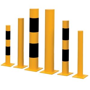 Metal Fab Safety Bollards Bunnings Hardware Fabrication Yellow Steel Bollards