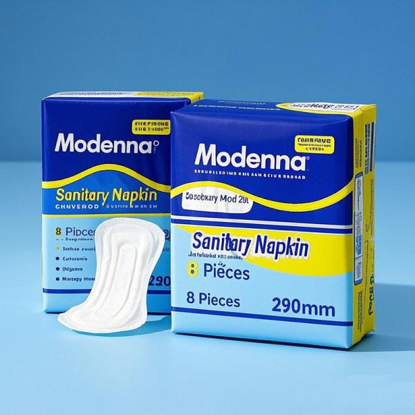 Buy Good Breathability Leakage Protection Disposable Sanitary Napkin 6 Layers at wholesale prices