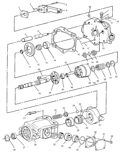 Buy 9T6857 CA9T6857 0R4218 For CAT 416 428 BACKHOE LOADER Hydraulic Main Pump Piston Pump PUMP ASSY PUMP GP-PISTON (STEERING) Aftermarket High quality Original at wholesale prices