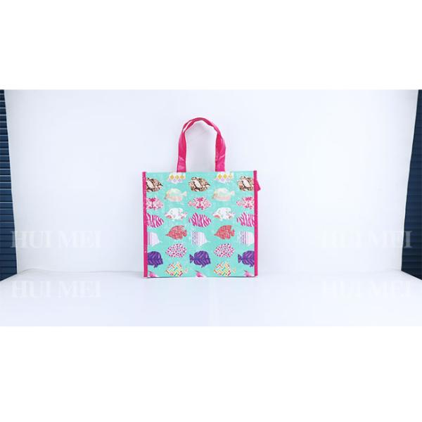 Heat Transfer Polypropylene Woven Bags Anti Pull For Shopping