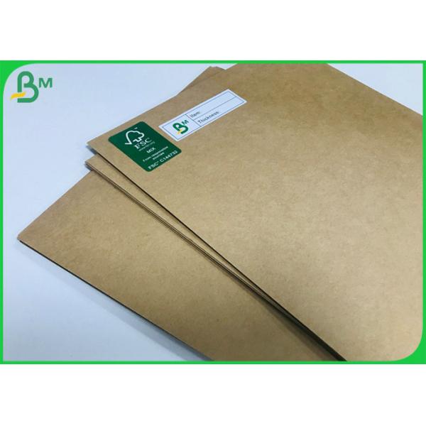 Packing Use 200g 300g 350g Sheet Brown Virgin Craft Paper Board For Food Tray