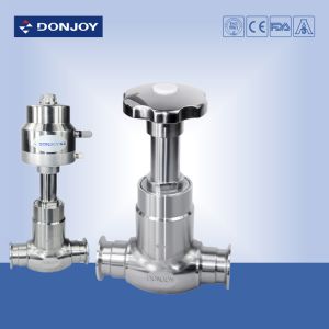 High Performance SS316L Globe Valve With Clamped / Automatic Control System