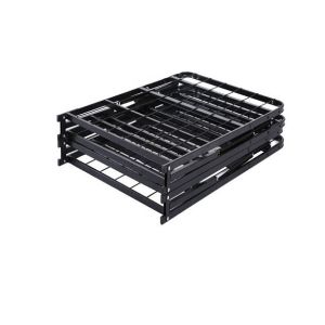 Bedroom Furniture Black Simple Modern Design Iron Metal Bed Queen Size Double