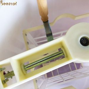 2 frame plastic manual honey processing extraction machine beekeeping honey