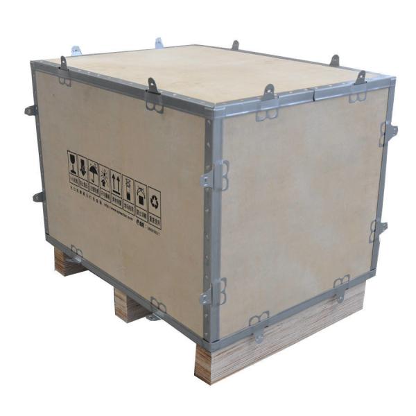 Buy Custom Wooden Box Packaging Stackable Wooden Packing Crates In Transit at wholesale prices