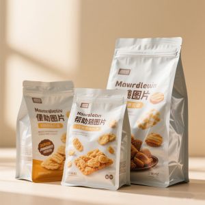 Heavy-Duty Multi-Layer Foil Bags Moisture Oxygen Barrier For Coffee Beans Nuts &