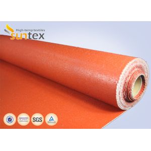 Heat Insulation Silicone Fiberglass Cloth High Temperature High Silica Cloth