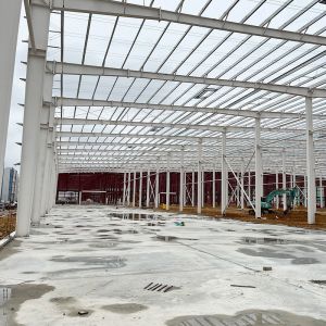 Source Prefabricated Warehouse Steel Structure Building with Cutting Service and