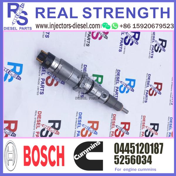 Buy Cummins QSL9 6BT Diesel Engine Fuel Injector 5256034 0445120187 at wholesale prices