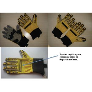 S M L XL Driller Gloves With Finger Protection Heavy Duty