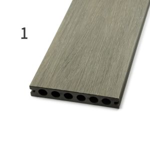Commercial Outdoor WPC Decking Panel Boards With UV Resistant