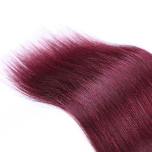 Brazilian Virgin Ombre Hair Weave Ombre Human Hair Extensions 12" To 26"