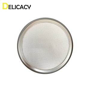 Quality Tinplate Packing Metal Can Lids , Easy Peel Off End For Food Milk Powder Tin Can for sale