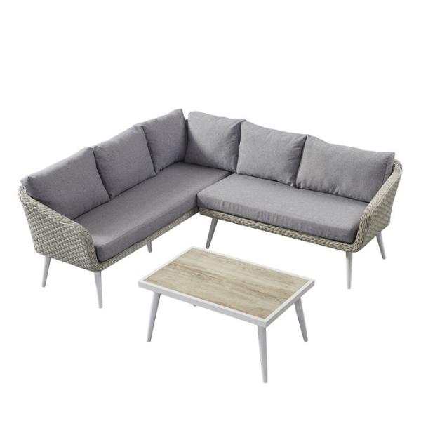 Buy Waterproof PE Rattan All Weather Allowed Garden Lounge Set at wholesale prices