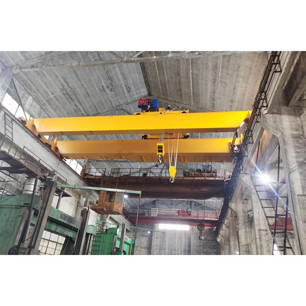 A5-A8 Double Girder 20 Ton Overhead Cranes QD Type With Open Winch Trolley