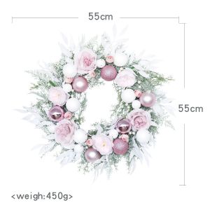35-42cm Artificial Plant Wall Panels Eucalyptus Wreath