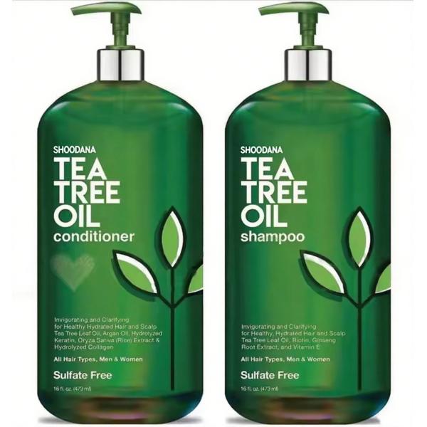 Buy Natural Tea Tree Oil Organic Private Label Shampoo And Conditioner at wholesale prices