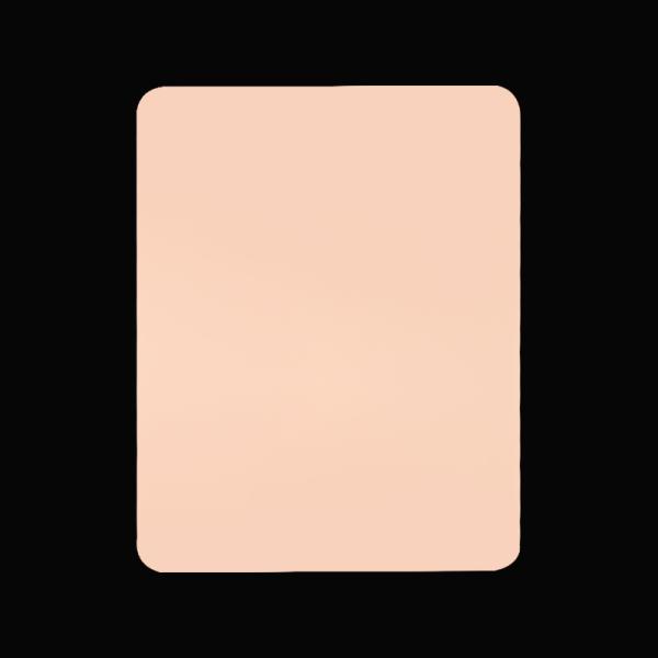 Silicone Blank Permanent Microblading Tattoo Practice Skin 19.2 * 14.3 Cm for makeup practice