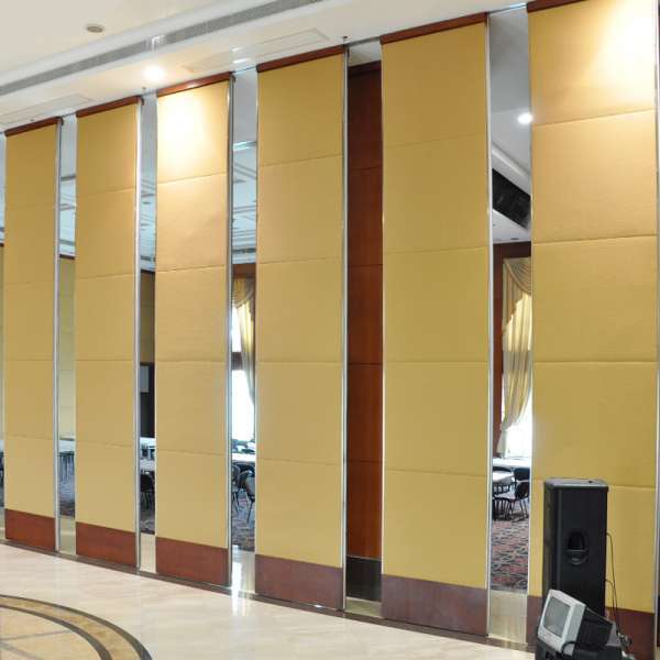 85 Type Soundproof Movable Partition Walls Folding Door For Auditorium Hospital Church