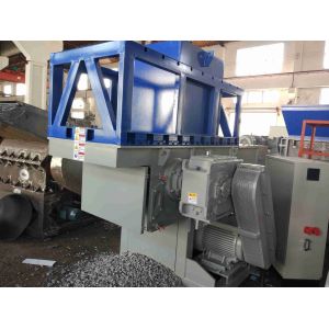 High Efficiently Plastic Shredder Machine With PLC System Controller