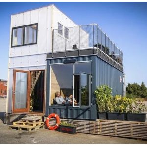 Sandwich Wall Panel Assembled Detachable Container Prefabricated House for 20ft