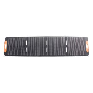 200W Portable Folding Solar Panel Kit with 22% Solar Cell Efficiency and 10A Current for Outdoor Mobile Charging