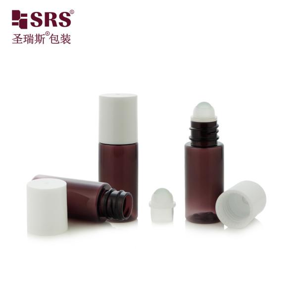 Pocket Size Nude Color Plastic Injection Blowing Custom Solid Color Anti-itch Liquid 15ml Roll Bottle