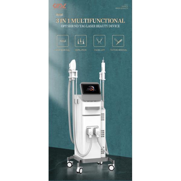 3 in 1 IPL RF Nd Yag OPT Beauty Machine Skin Tightening Tattoo Removal Beauty Machine