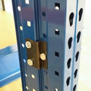 Steel Powder Coated Industrial Pallet Racking Systems with Wire Decking
