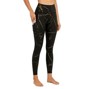 Hot Stamping Womens Workout Leggings